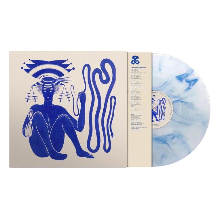 HIATUS KAIYOTE - Love Heart Cheat Code (Blue & White Marble Vinyl)