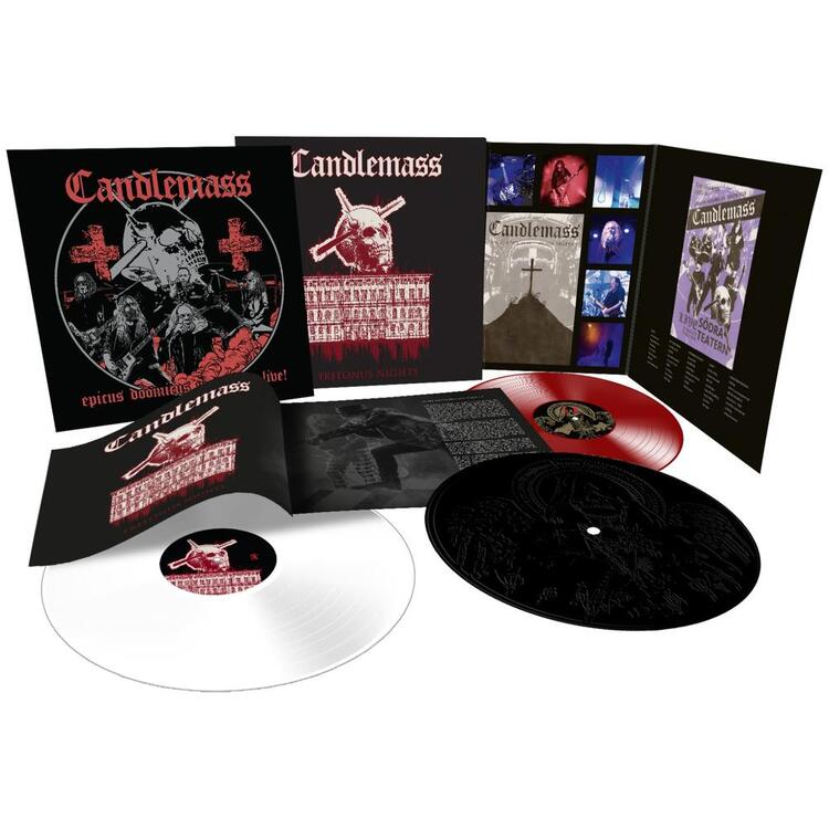 CANDLEMASS - Tritonus Nights: Live (Deluxe Coloured Vinyl Set)