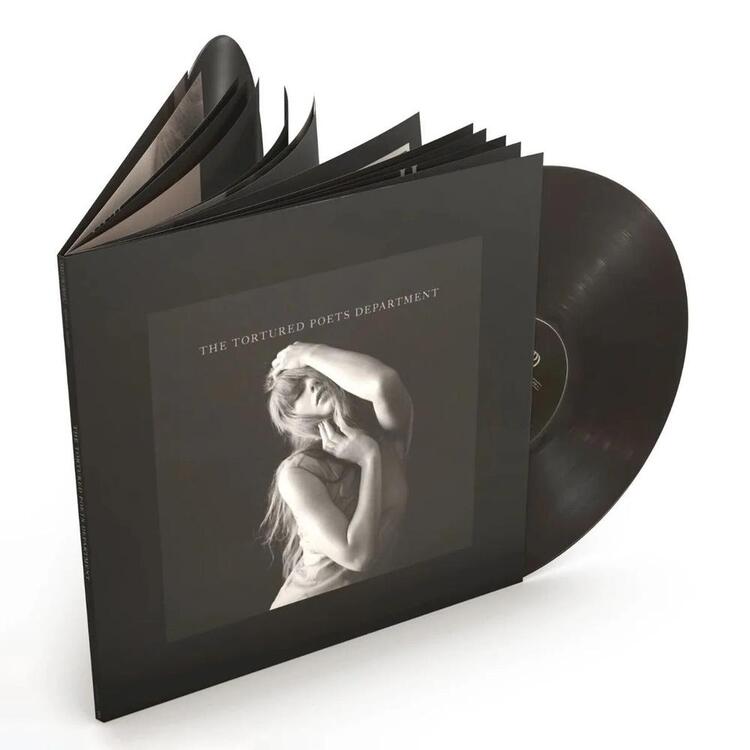 TAYLOR SWIFT - Tortured Poets Department, The: 'the Black Dog' Edition - (Limited Charcoal Coloured Vinyl)