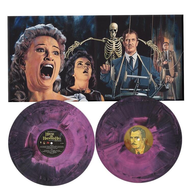 SOUNDTRACK - Rob Zombie Presents House On Haunted Hill (Pink & Black Hand Poured Vinyl)