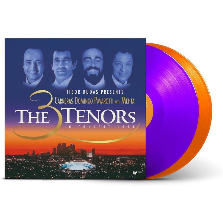 THREE TENORS - 3 Tenors In Concert 1994: 30th Anniversary Edition (Limited Purple / Orange Coloured Vinyl)