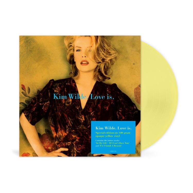 KIM WILDE - Love Is (140g Yellow Vinyl)