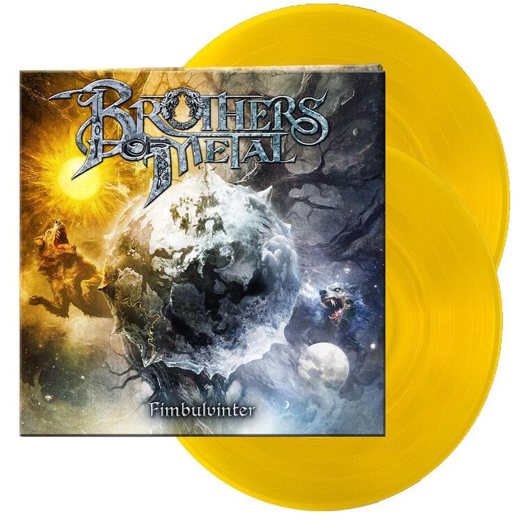 BROTHERS OF METAL - Fimbulvinter (Transparent Sun Yellow Coloured Vinyl)