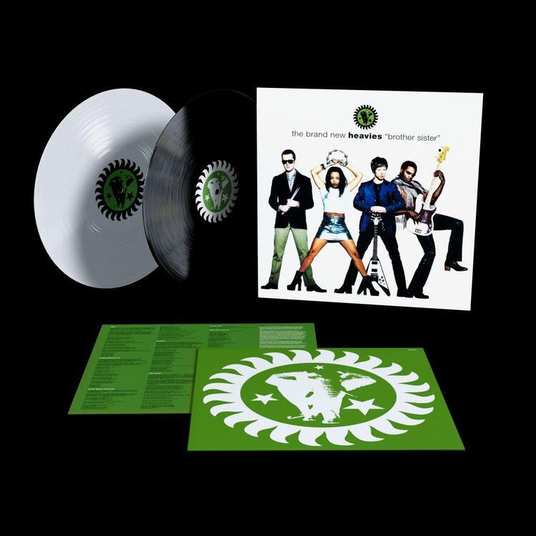 BRAND NEW HEAVIES - Brother Sister - 30th Anniversary Edition (Black And White Vinyl)
