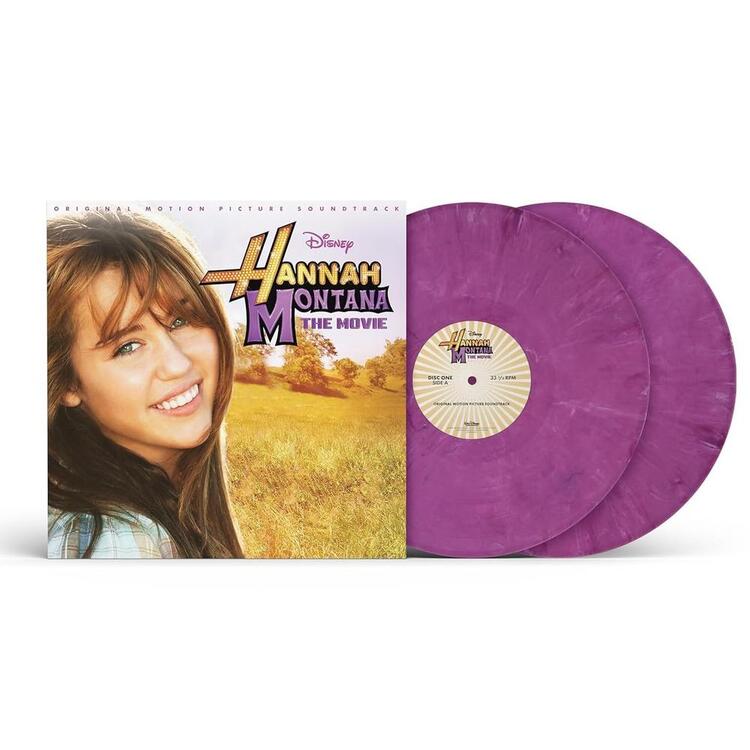VARIOUS ARTISTS - Hannah Montana: The Movie (Soundtrack)  (Lavender Eco-mix Vinyl)