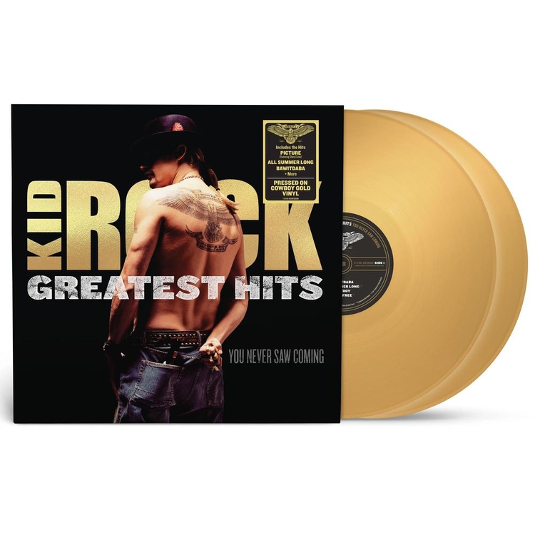 KID ROCK - Greatest Hits: You Never Saw Coming (Limited Gold Coloured Vinyl)