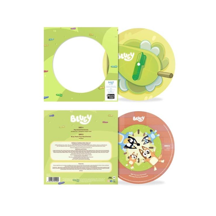 BLUEY - Rug Island - Limited 7-inch Picture Disc (Rsd Bf 2024)