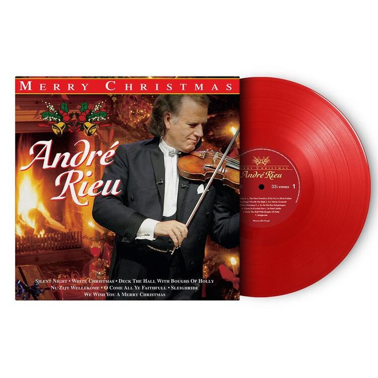 ANDRE RIEU - Merry Christmas - Remastered (Translucent Red Coloured Vinyl)