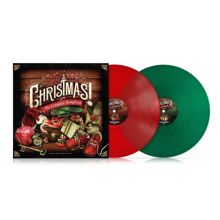 VARIOUS ARTISTS - Christmas! The Complete Songbook (Limited Transparent Red And Green Coloured Vinyl)