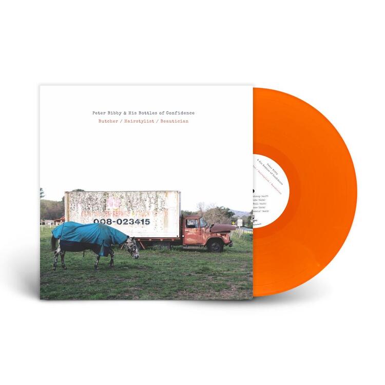 PETER BIBBY - Butcher/hairstylist/beautician (Orange Vinyl)