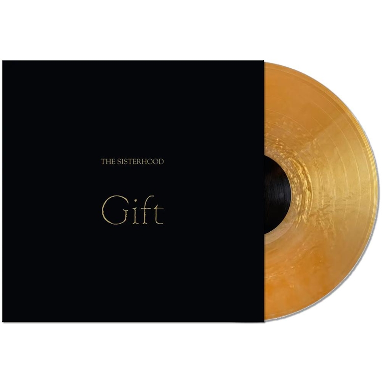 THE SISTERHOOD - Gift (Limited Gold Nugget Coloured Vinyl) - 2025 Reissue