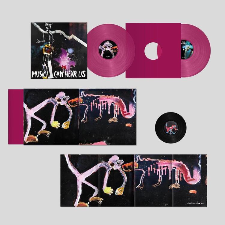 DJ KOZE - Music Can Hear Us (Magenta Vinyl + 7in)