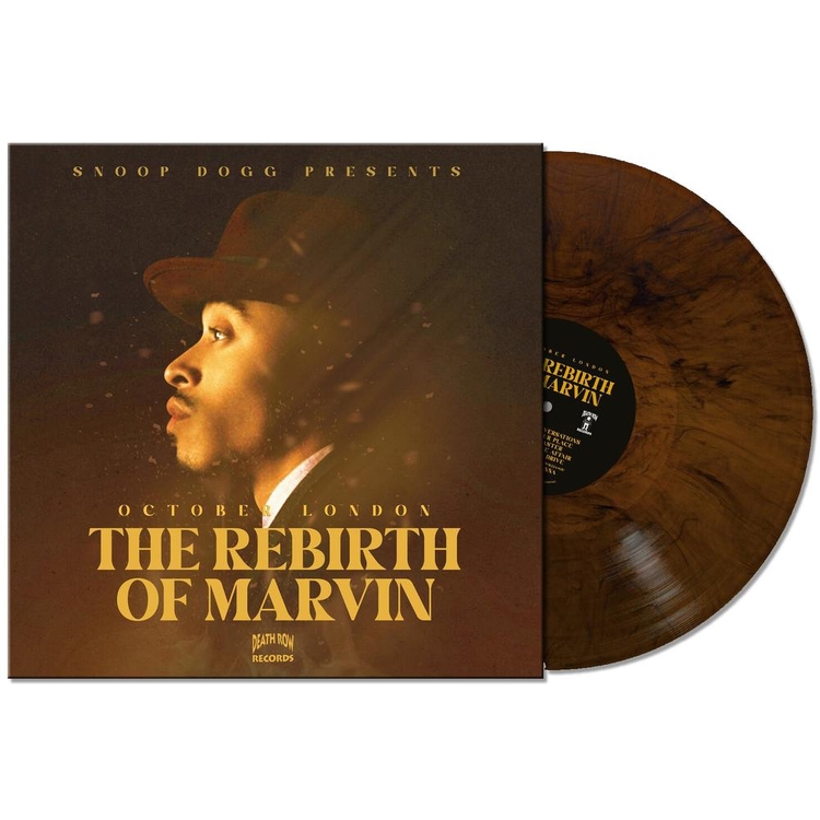 OCTOBER LONDON - Rebirth Of Marvin - Snoop Dogg Presents - (Limited Brown Marble Coloured Vinyl)
