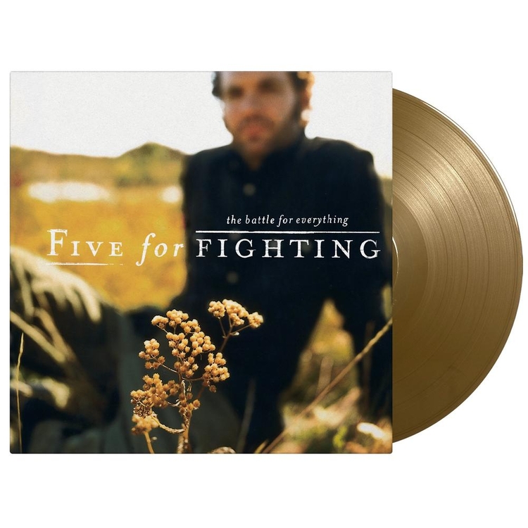 FIVE FOR FIGHTING - Battle For Everything (Limited Gold Coloured Vinyl)