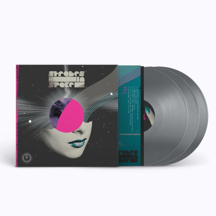 VARIOUS ARTISTS - Strobes In Space (Indie Sleaze, Nu Rave & Future Disco 2000-2009) (Silver Coloured Vinyl)
