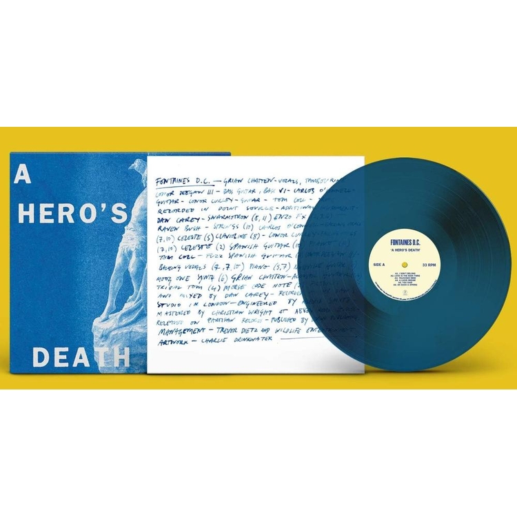 FONTAINES D.C. - A Hero's Death (Limited Midnight Blue Coloured Vinyl)