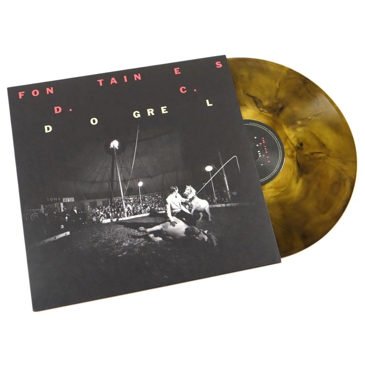 FONTAINES D.C. - Dogrel (Limited Gold Galaxy Coloured Vinyl)