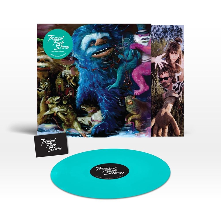 TROPICAL FUCK STORM - Fairyland Codex (Limited Teal Coloured Australian Indie Vinyl)