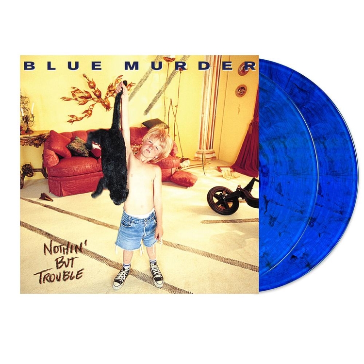 BLUE MURDER - Nothin' But Trouble (Remastered Blue With Black Cat Swirl Vinyl)