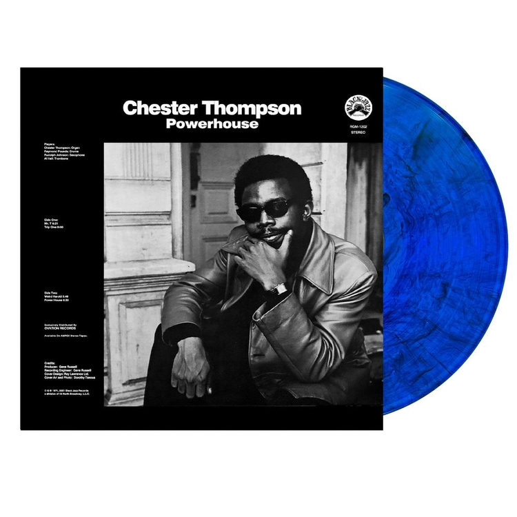 CHESTER THOMPSON - Powerhouse (Limited Blue With Black Swirl Vinyl)