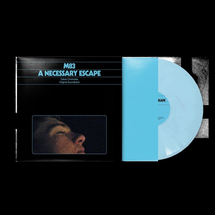 M83 - A Necessary Escape - Dakar Chronicles - Original Soundtrack (Transparent Turquoise Marbled Vinyl)