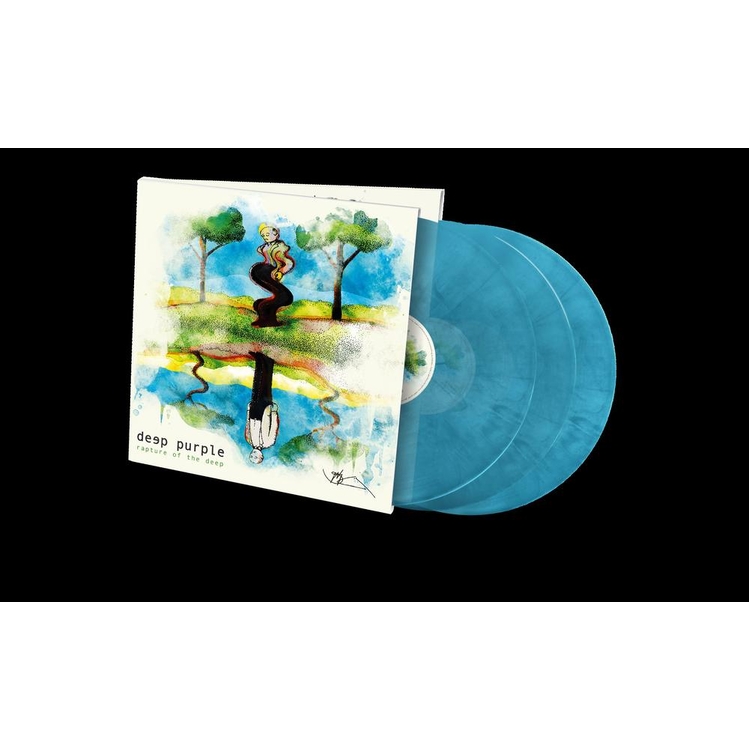 DEEP PURPLE - Rapture Of The Deep (20th Anniversary Remix Transparent Sky Blue Vinyl)