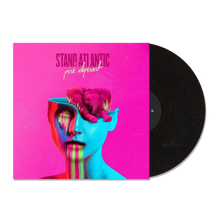 STAND ATLANTIC - Pink Elephant (Black Glitter Vinyl)