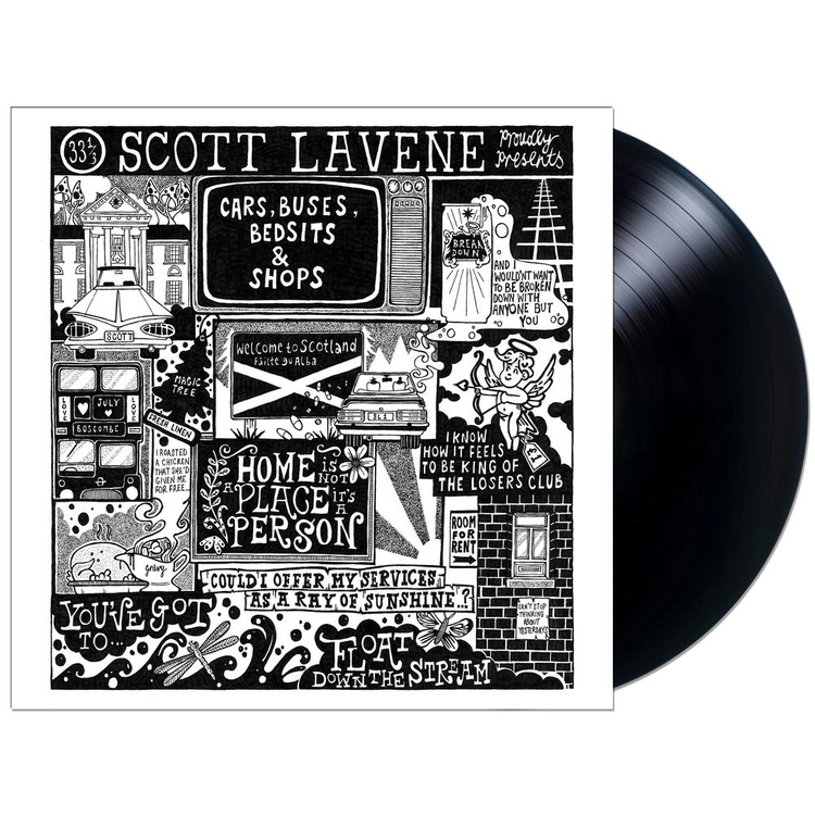 SCOTT LAVENE - Cars, Buses, Bedsits And Shops (Vinyl)