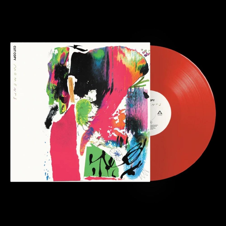 CUT COPY - Moments (Apple Red Opaque Vinyl)