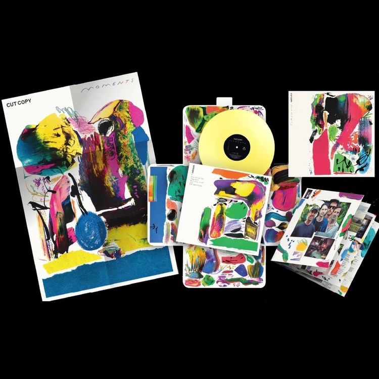 CUT COPY - Moments (Light Yellow Opaque Deluxe Vinyl)