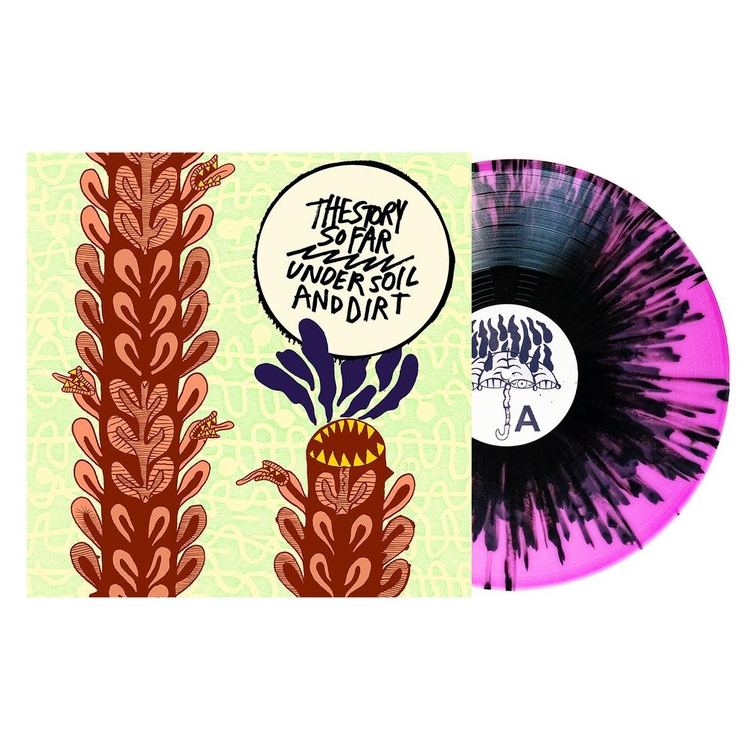 THE STORY SO FAR - Under Soil And Dirt (Violet W/ Black Splatter)