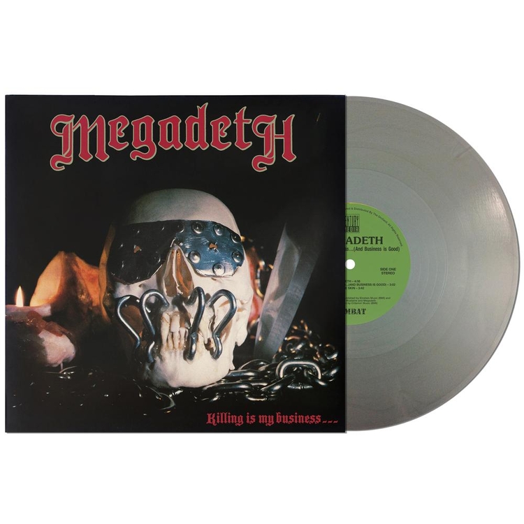 MEGADETH - Killing Is My Business And Business Is Good: 40th Anniversary Edition (Silver Coloured Vinyl)
