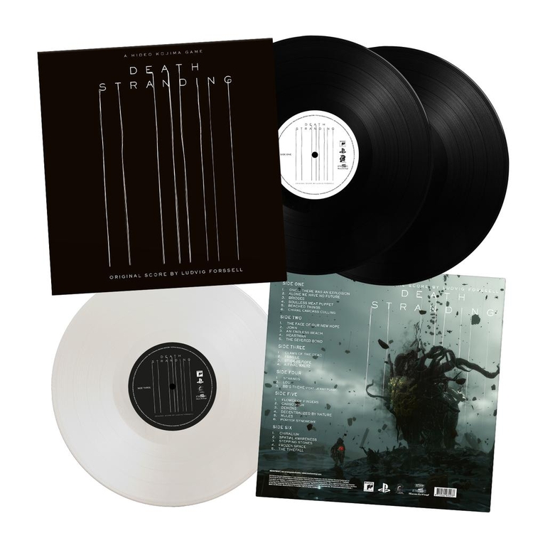 SOUNDTRACK - Death Stranding: Original Score (Limited Black & White Coloured Vinyl)