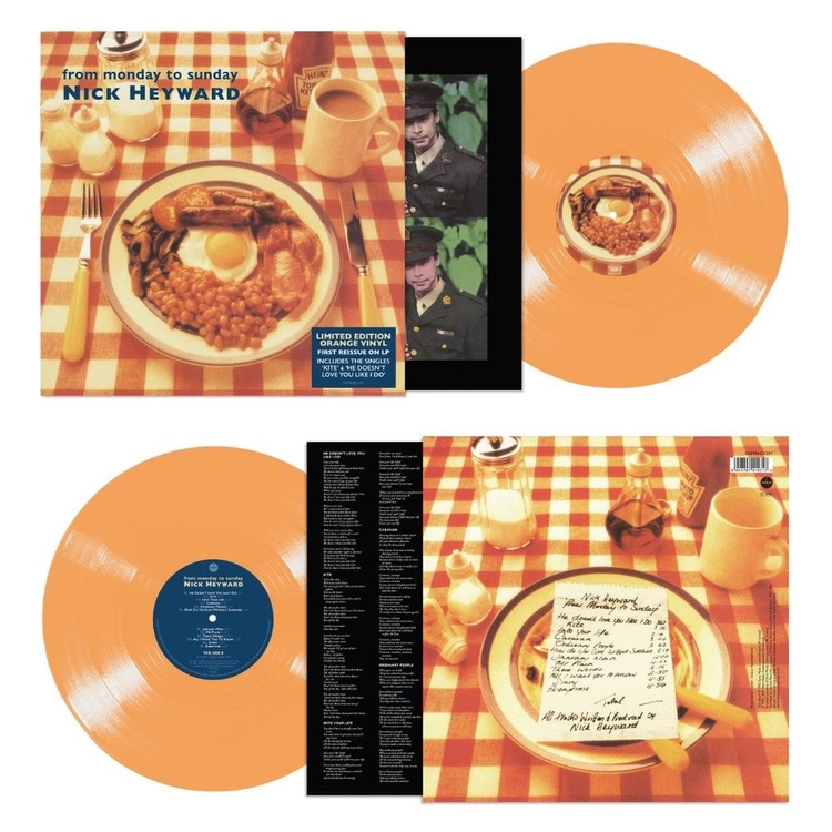 NICK HEYWARD - From Monday To Sunday (Limited Orange Coloured Vinyl)