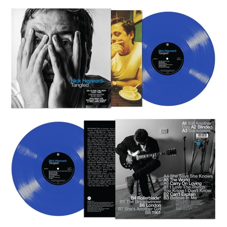 NICK HEYWARD - Tangled (Limited Blue Coloured Vinyl)