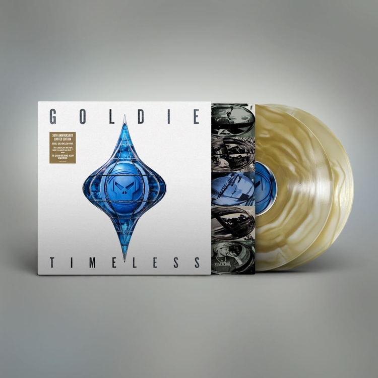 GOLDIE - Timeless: 30th Anniversary Edition Deluxe Edition (Limited Gold-on-clear Marble Coloured Vinyl)