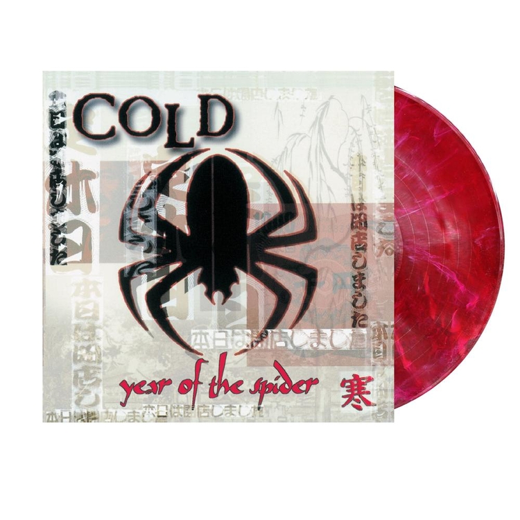COLD - Year Of The Spider (Remastered Red With White Spider Web Swirl Vinyl Edition)