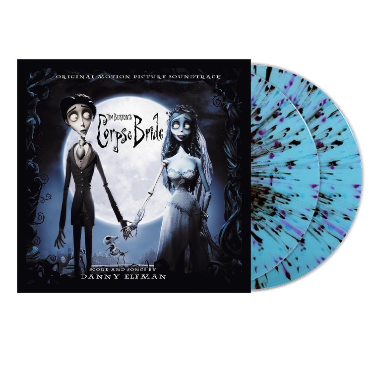 SOUNDTRACK - Corpse Bride: Original Motion Picture Soundtrack (Blue Moon With Purple & Black Ghost Splatter Vinyl Edition)