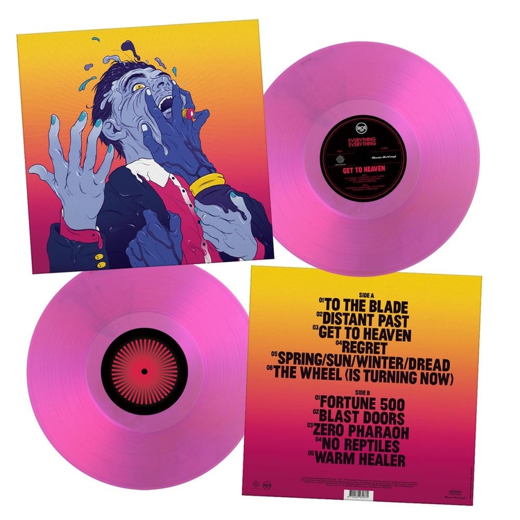 EVERYTHING EVERYTHING - Get To Heaven: 10th Anniversary Edition (Limited Magenta Coloured Vinyl)
