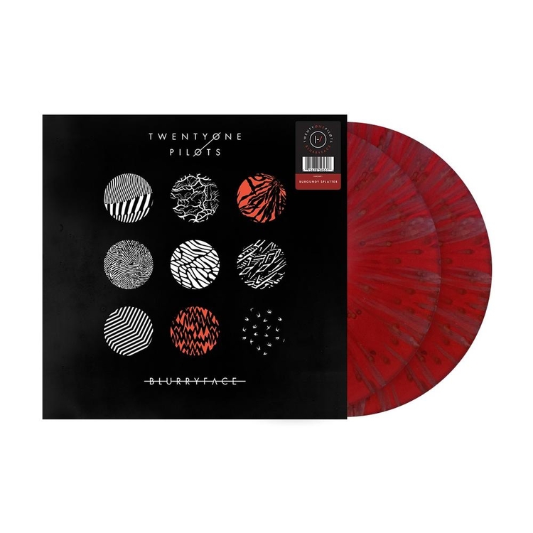 TWENTY ONE PILOTS - Blurryface (Burgundy Splatter Vinyl)
