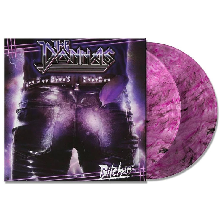 THE DONNAS - Bitchin': Expanded Deluxe Edition - Remastered (Limited Strawberry With Black Swirl Coloured Vinyl)