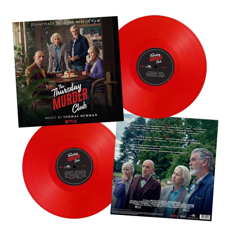 SOUNDTRACK - Thursday Murder Club: Original Motion Picture Score (Limited Red Coloured Vinyl)