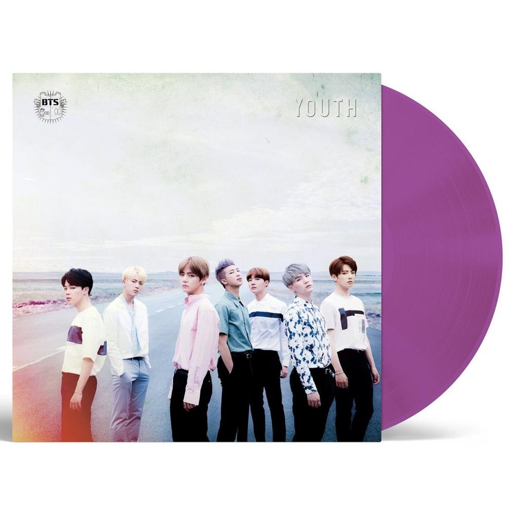 BTS - Youth (Limited Clear Purple Coloured Vinyl) - Japanese Edition