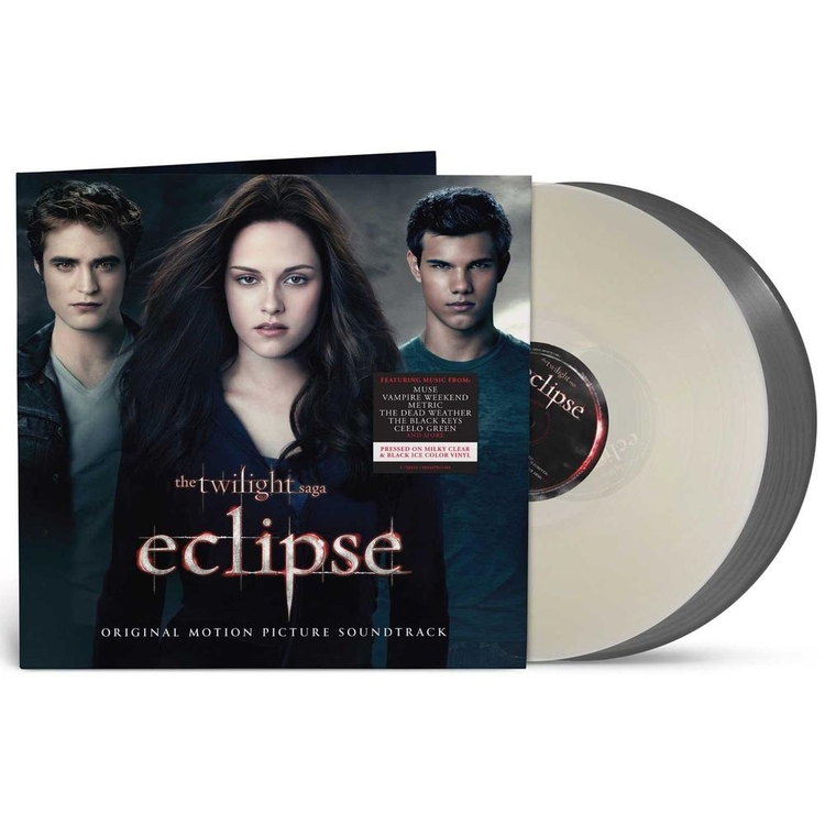 SOUNDTRACK - Twilight Saga: Eclipse - Original Motion Picture Soundtrack (Limited Milky Clear & Black Ice Coloured Vinyl)