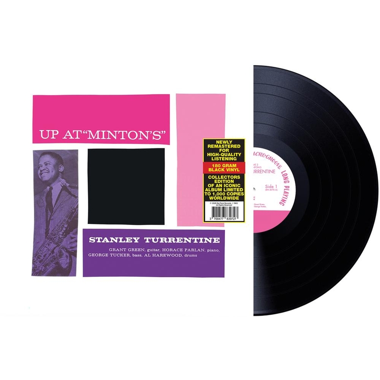 STANLEY TURRENTINE - Up At Minton's, Vol. 2 (Limited Black Vinyl 180g)
