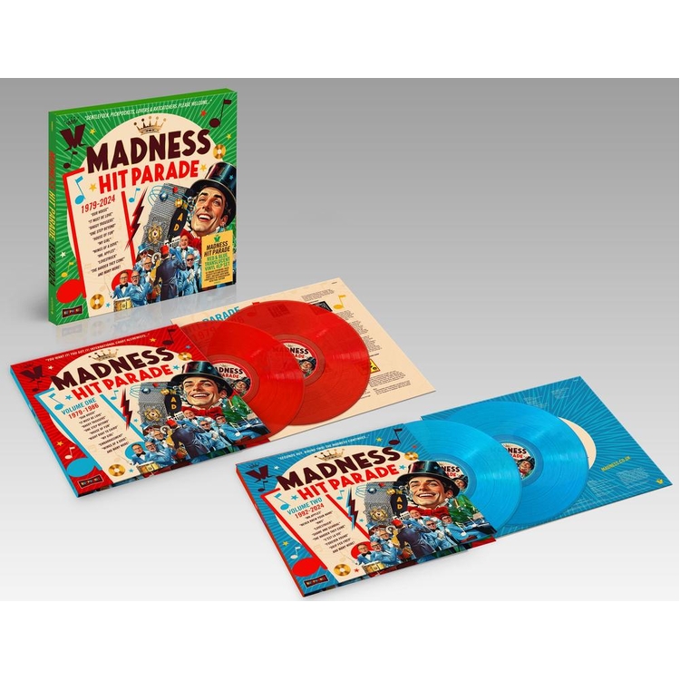 MADNESS - Hit Parade: 1979 - 2024 (Limited Red & Blue Translucent Coloured Vinyl)