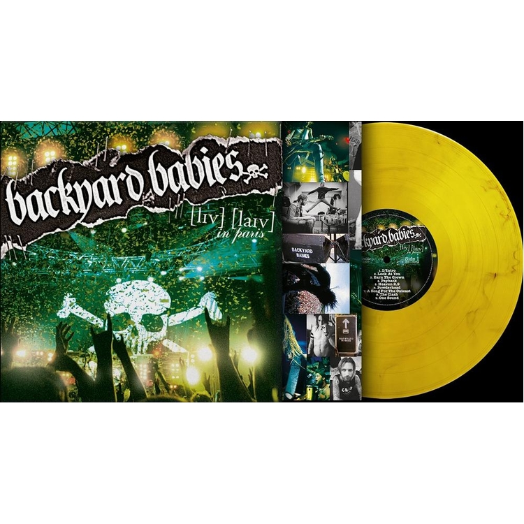 BACKYARD BABIES - Live Live In Paris (Limited Coloured Vinyl)