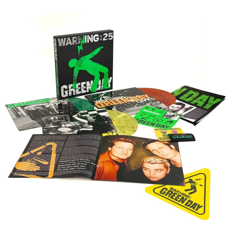 GREEN DAY - Warning 25: Anniversary Deluxe Edition (Limited Coloured Vinyl)