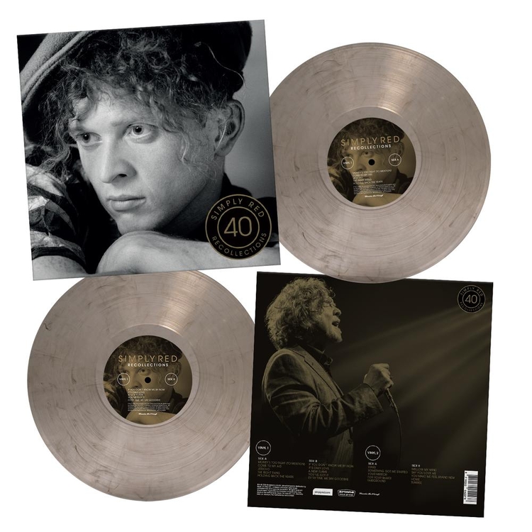 SIMPLY RED - Recollections (Limited Crystal Clear & Black Marble Coloured Vinyl)