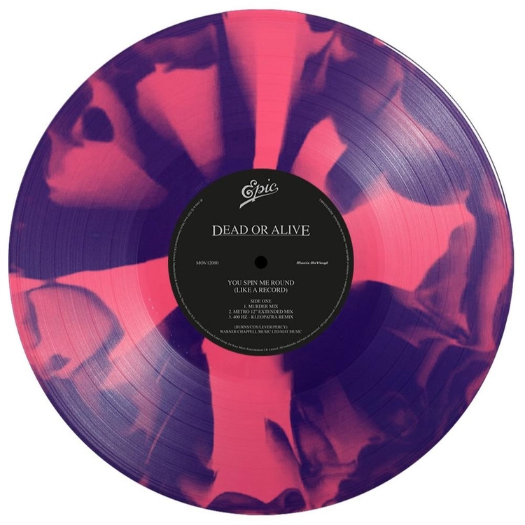 DEAD OR ALIVE - You Spin Me Round (Like A Record): 40th Anniversary Edition (Purple & Pink Colour-in-colour Vinyl)